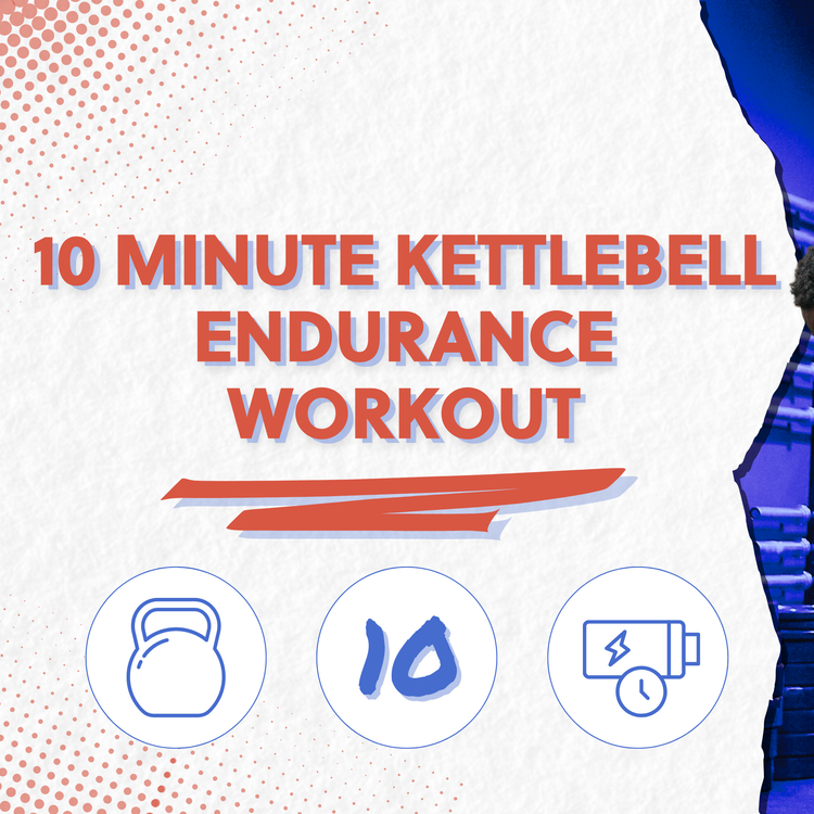 10 Min Muscular Endurance with Kettlebells