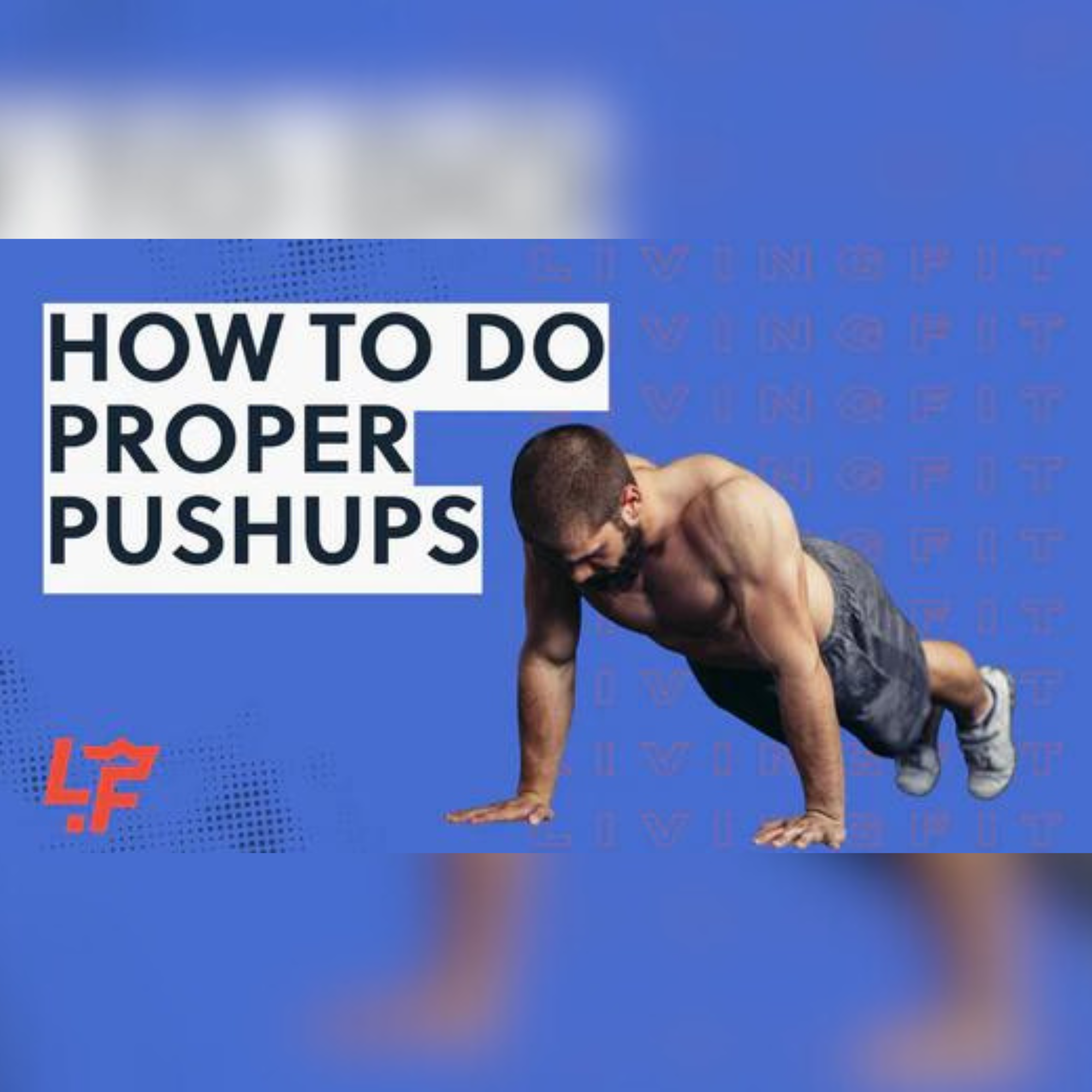 How to Do a Proper Push Up Correct Form Living.Fit