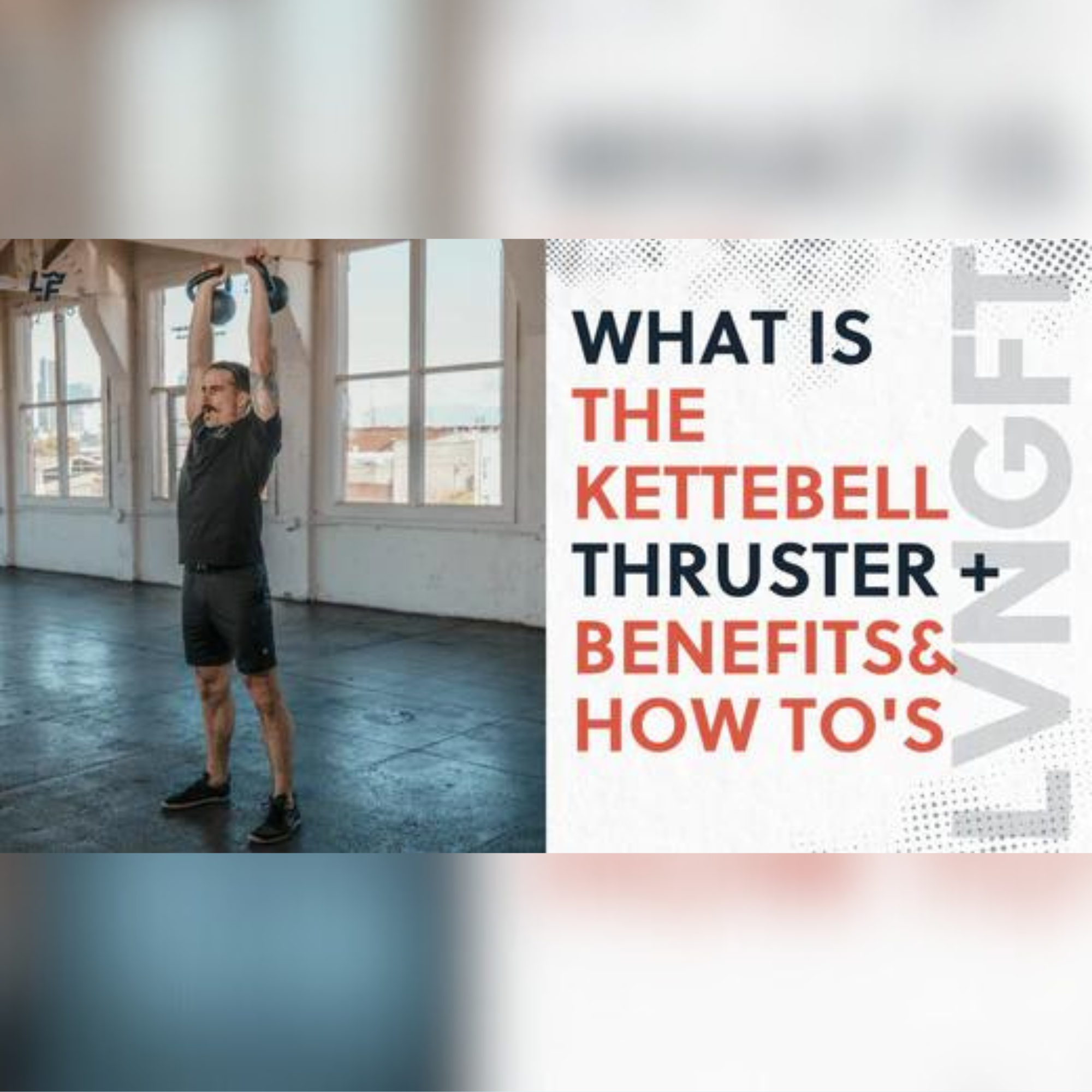 Kettlebell thruster 2025