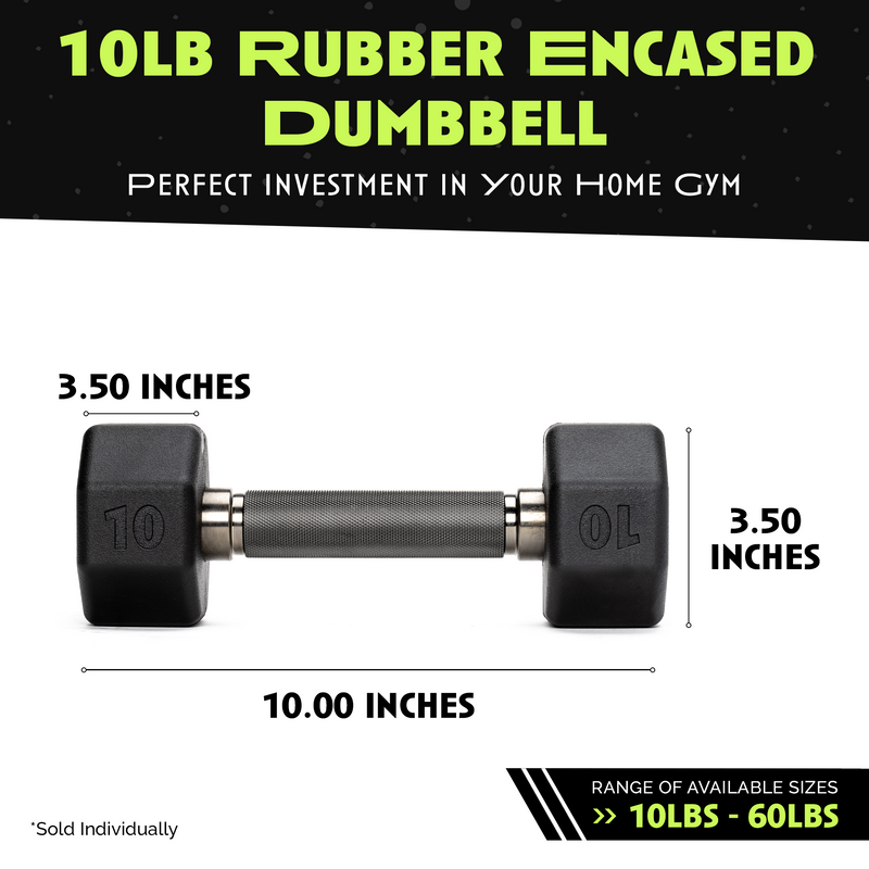 Load image into Gallery viewer, Rage Fitness - Octo Rubber Dumbbell (sold individually)