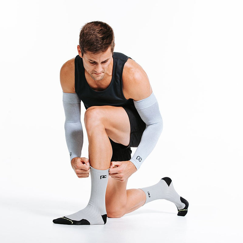 Load image into Gallery viewer, Pro Compression - Arm sleeves, heather grey