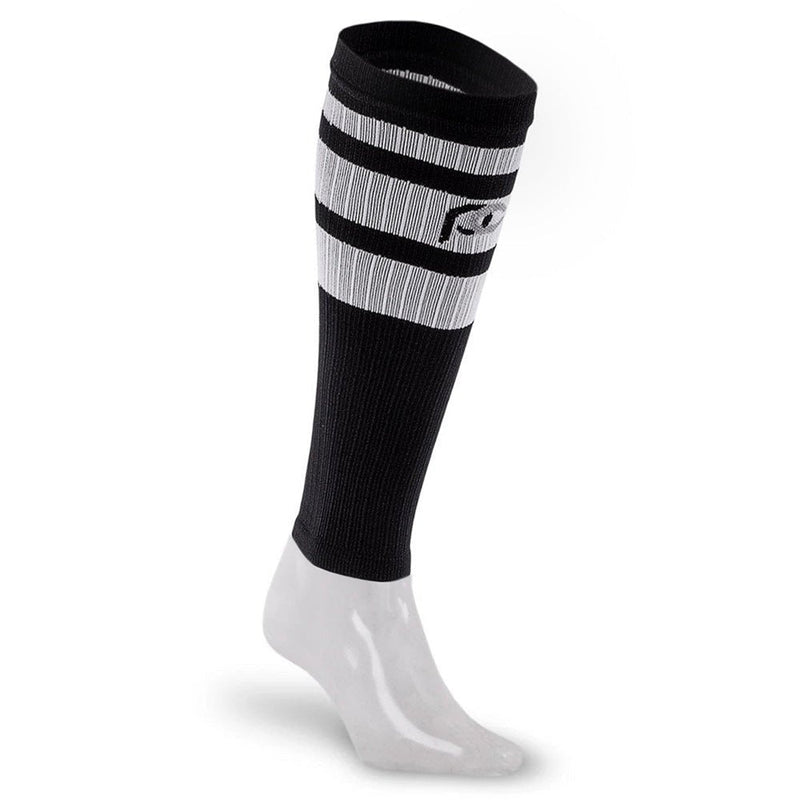 Load image into Gallery viewer, Pro Compression - Calf Sleeves, Black Classic Stripe