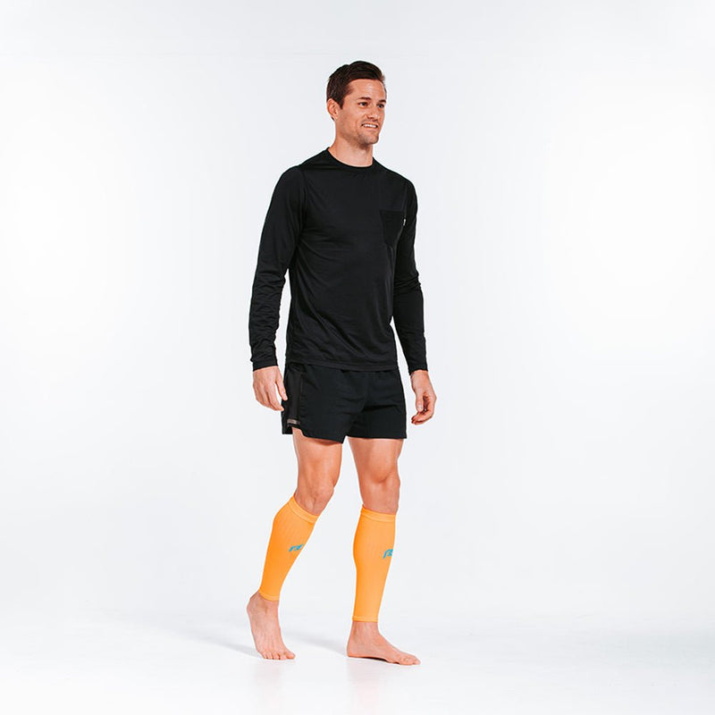 Load image into Gallery viewer, Pro Compression - Calf Sleeves, neon orange