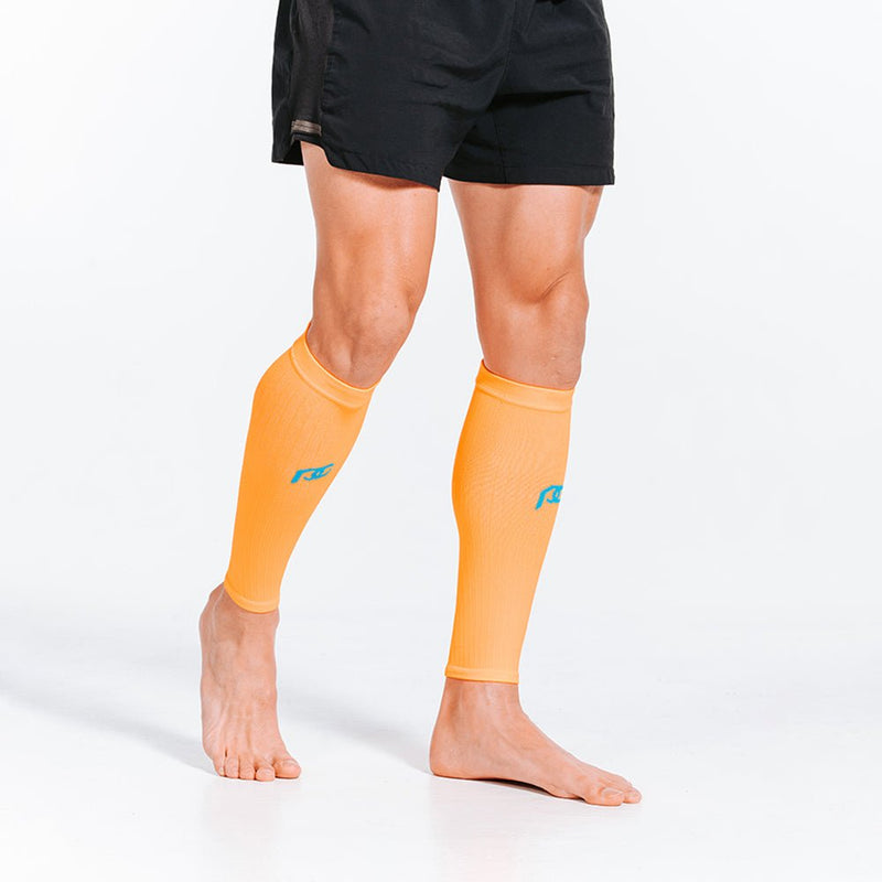 Load image into Gallery viewer, Pro Compression - Calf Sleeves, neon orange