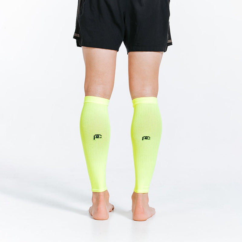 Load image into Gallery viewer, Pro Compression - Calf Sleeves, Neon Yellow