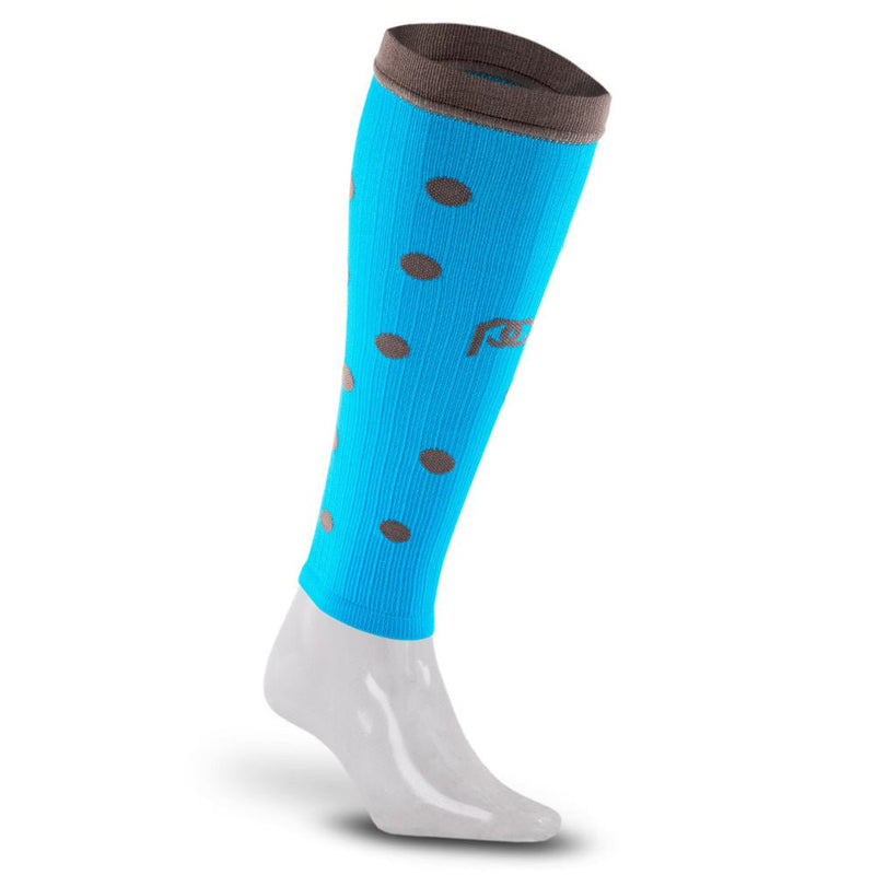 Load image into Gallery viewer, Pro Compression - Calf Sleeves, Taupe Dots