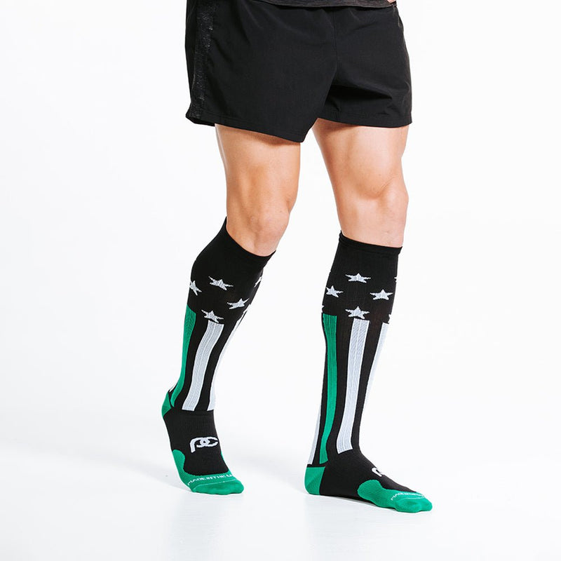 Load image into Gallery viewer, Pro Compression - Marathon, First Responder Green