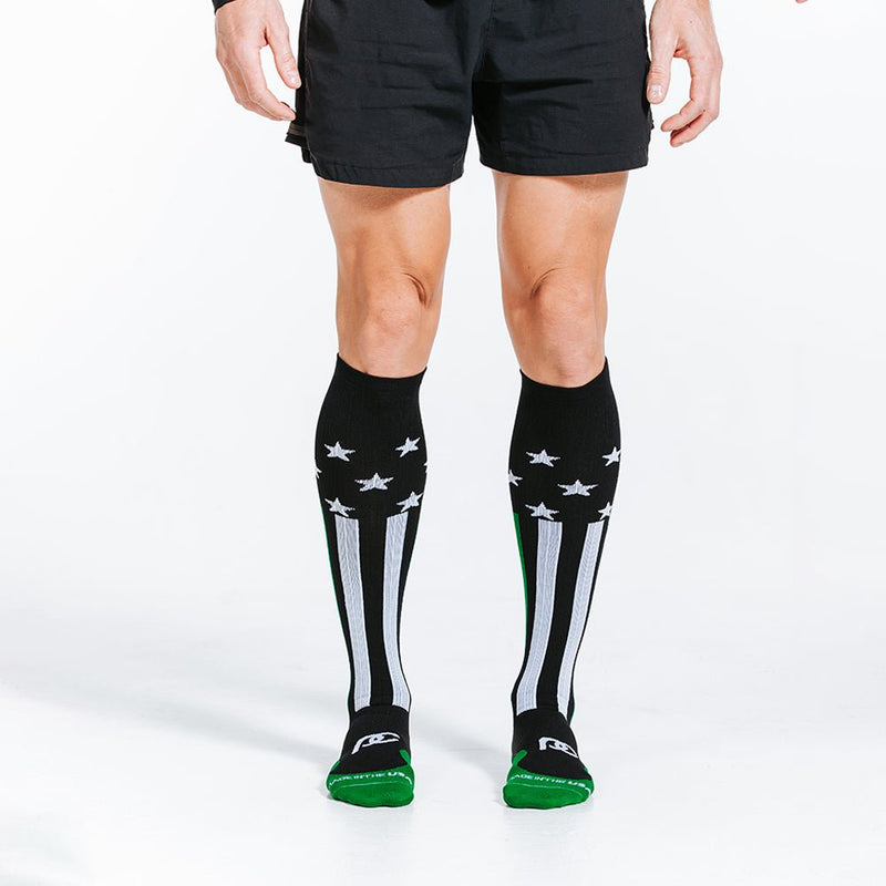 Load image into Gallery viewer, Pro Compression - Marathon, First Responder Green