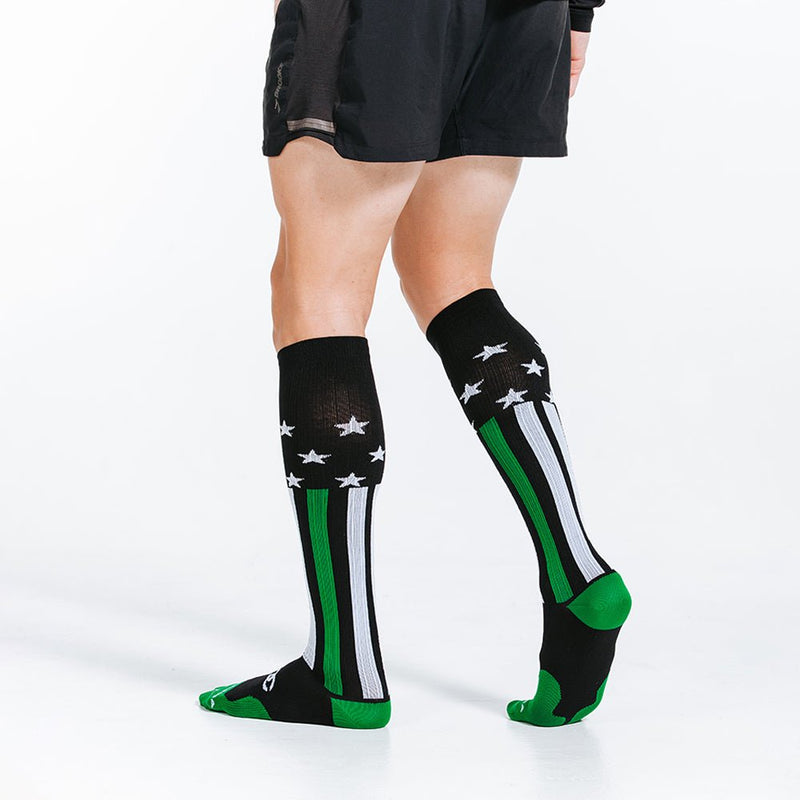 Load image into Gallery viewer, Pro Compression - Marathon, First Responder Green