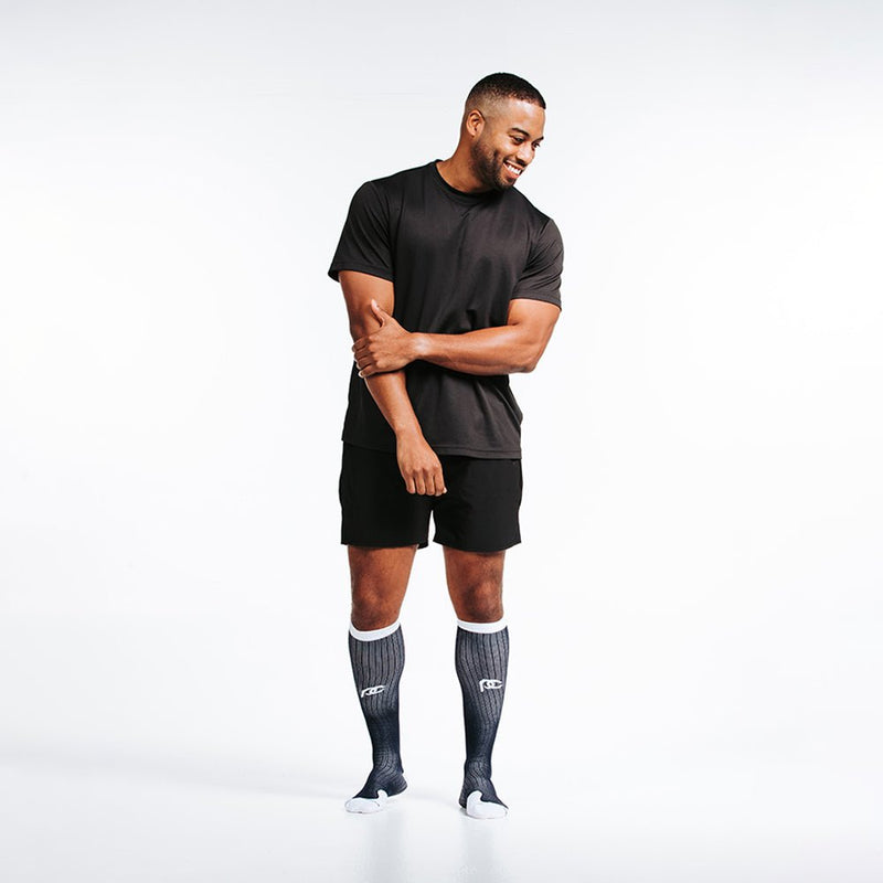 Load image into Gallery viewer, Pro Compression - Marathon, Navy over White