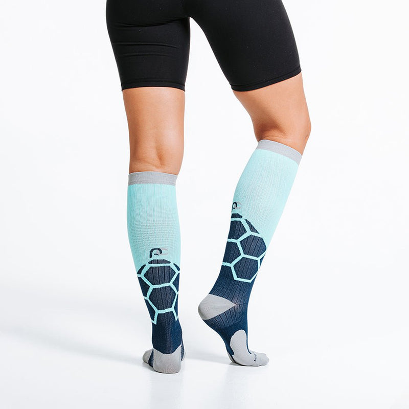 Load image into Gallery viewer, Pro Compression - Marathon, Navy and Mint Boom