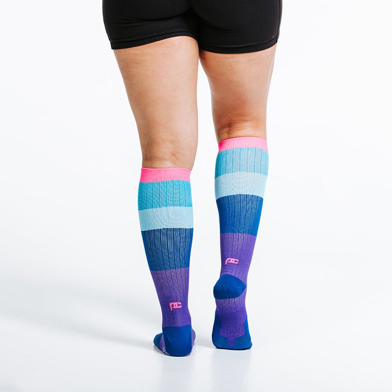 Load image into Gallery viewer, Pro Compression - Marathon, Neon and Blue Band