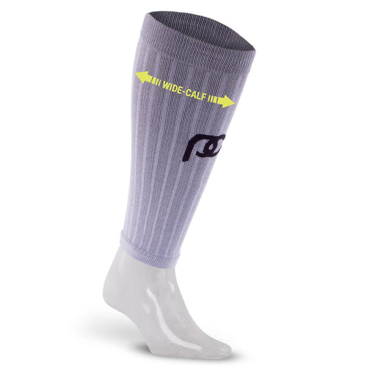 Pro Compression - Calf Sleeves, Heather Grey (Wide-Calf)