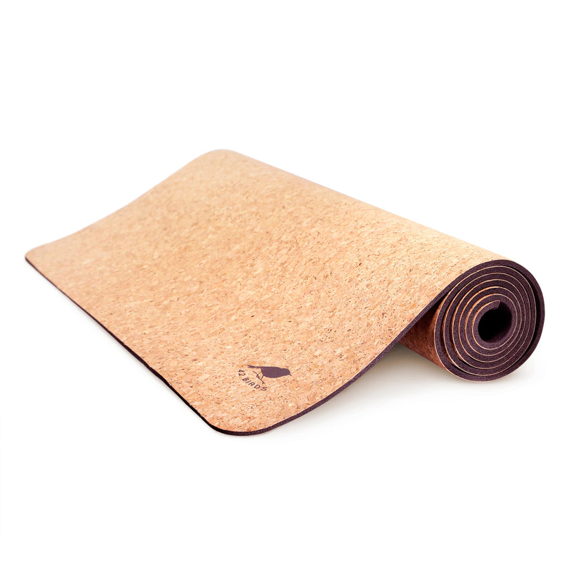 Load image into Gallery viewer, 42 Birds - Cork Yoga Industrial Mat “The Imperial Eagle”