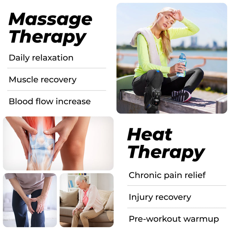 Load image into Gallery viewer, Reathlete - Xpress Knee Compression and Heat