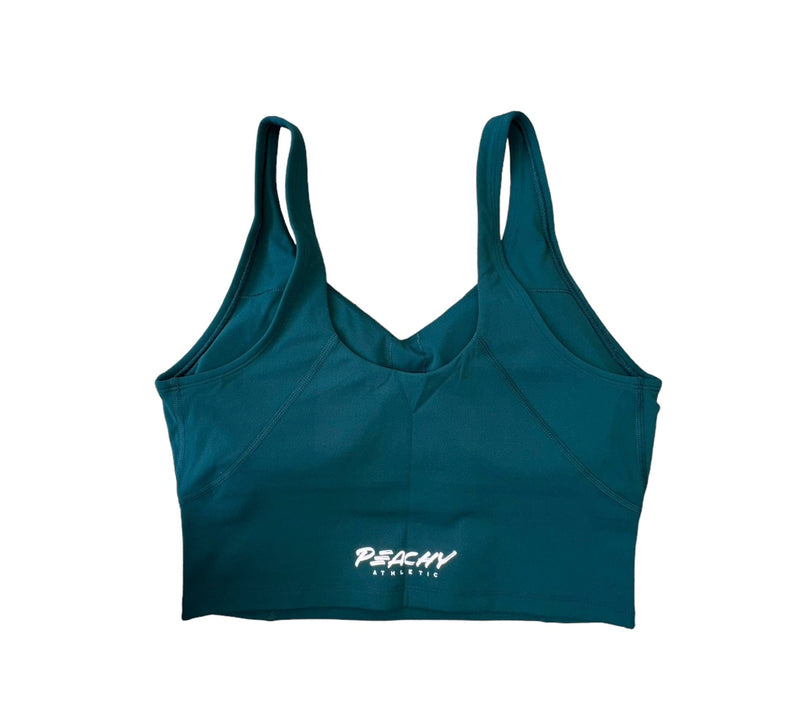 Load image into Gallery viewer, Peachy Athletic - Willa Sports Bra Top - Neptune Lagoon