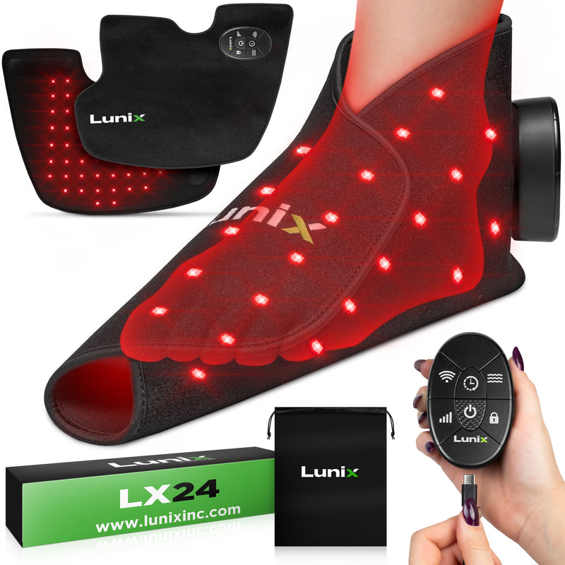 Load image into Gallery viewer, Lunix - LX24 Red Light Therapy for Feet, Charcoal Black
