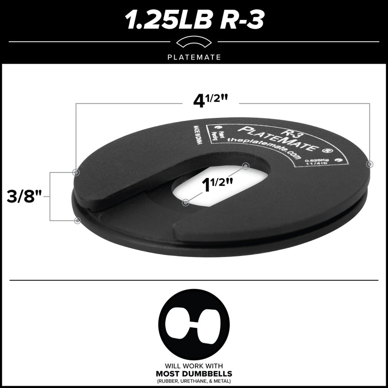 Load image into Gallery viewer, Serious Steel Fitness - 1.25lb R-3 PlateMate (Pair)