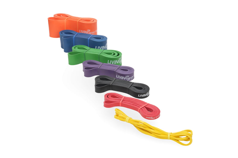 Load image into Gallery viewer, Living.Fit - Resistance Bands – Strength, Flexibility & Pull-Up Assistance