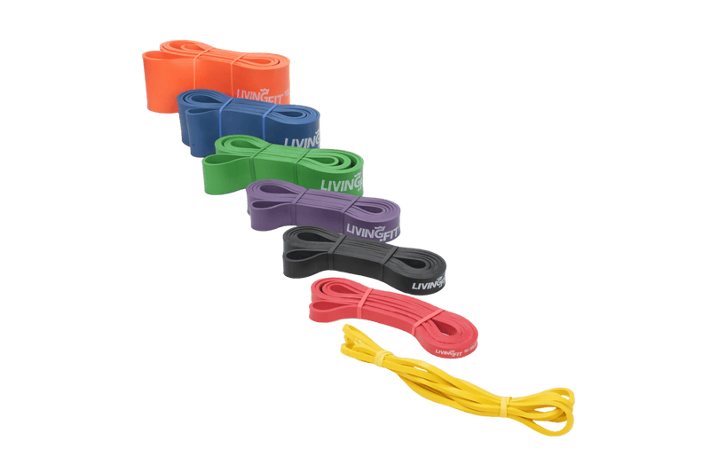 Load image into Gallery viewer, Living.Fit - Resistance Bands – Strength, Flexibility & Pull-Up Assistance