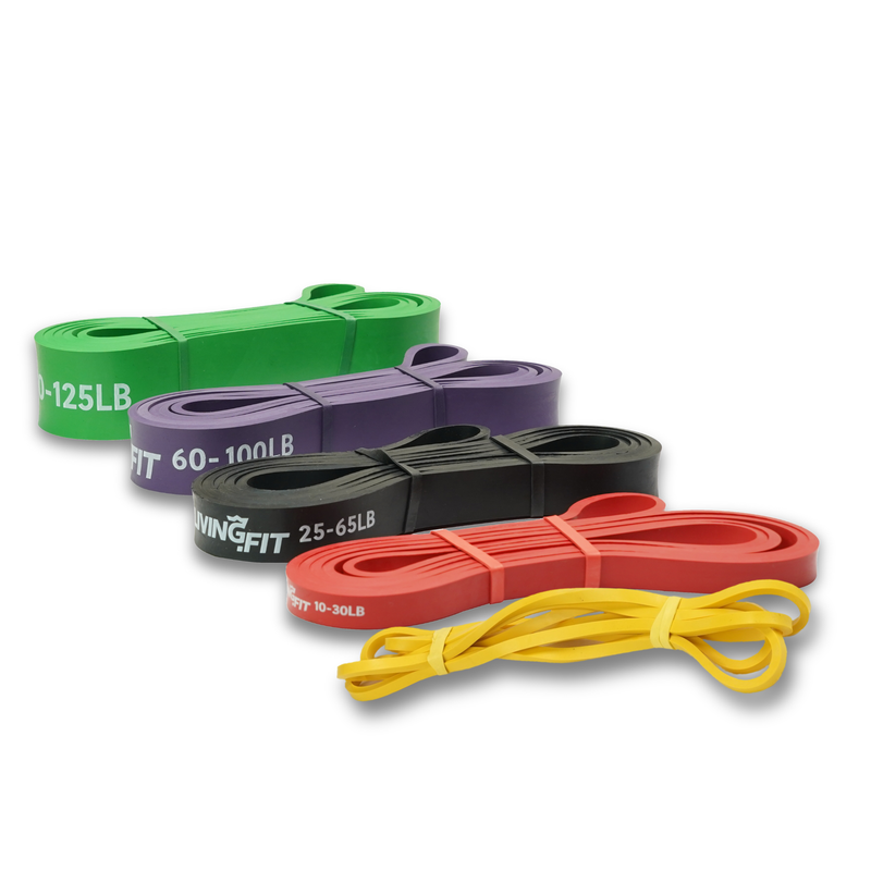 Load image into Gallery viewer, Living.Fit - Resistance Bands – Strength, Flexibility & Pull-Up Assistance