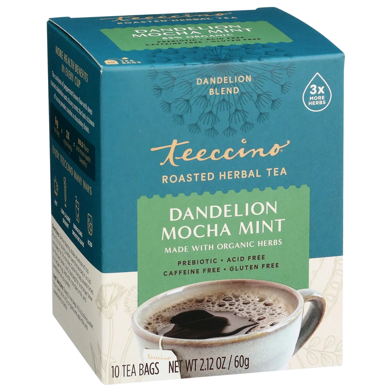 Load image into Gallery viewer, Teeccino - Dandelion Mocha Mint Roasted Herbal Tea