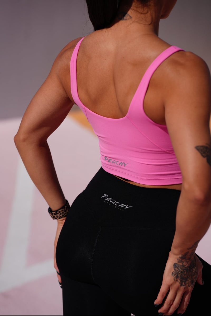 Load image into Gallery viewer, Peachy Athletic - Willa Sports Bra Top - New!