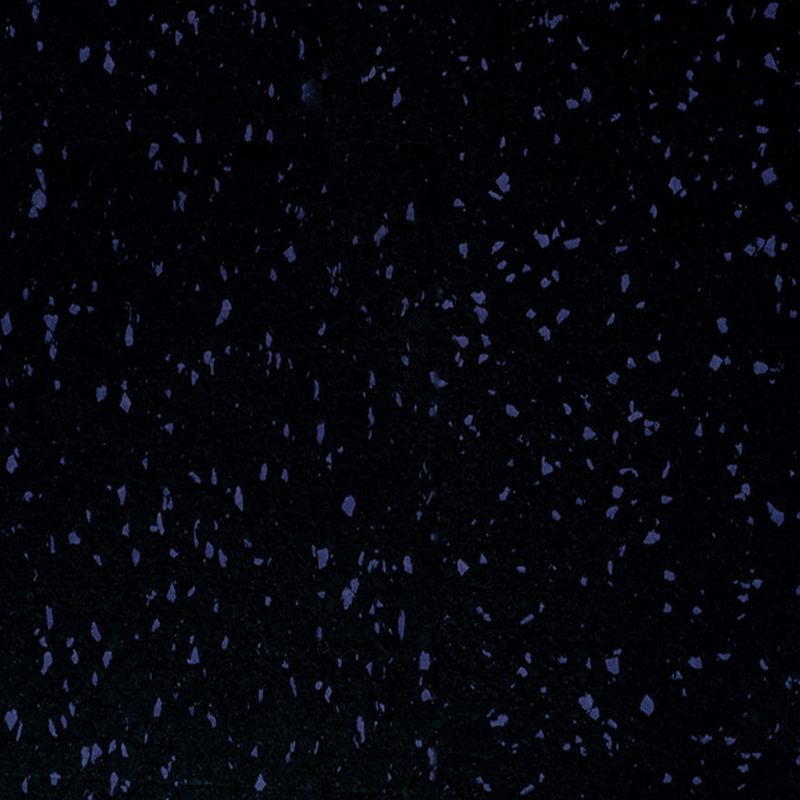 Load image into Gallery viewer, Dark blue rubber gym flooring with small white specks