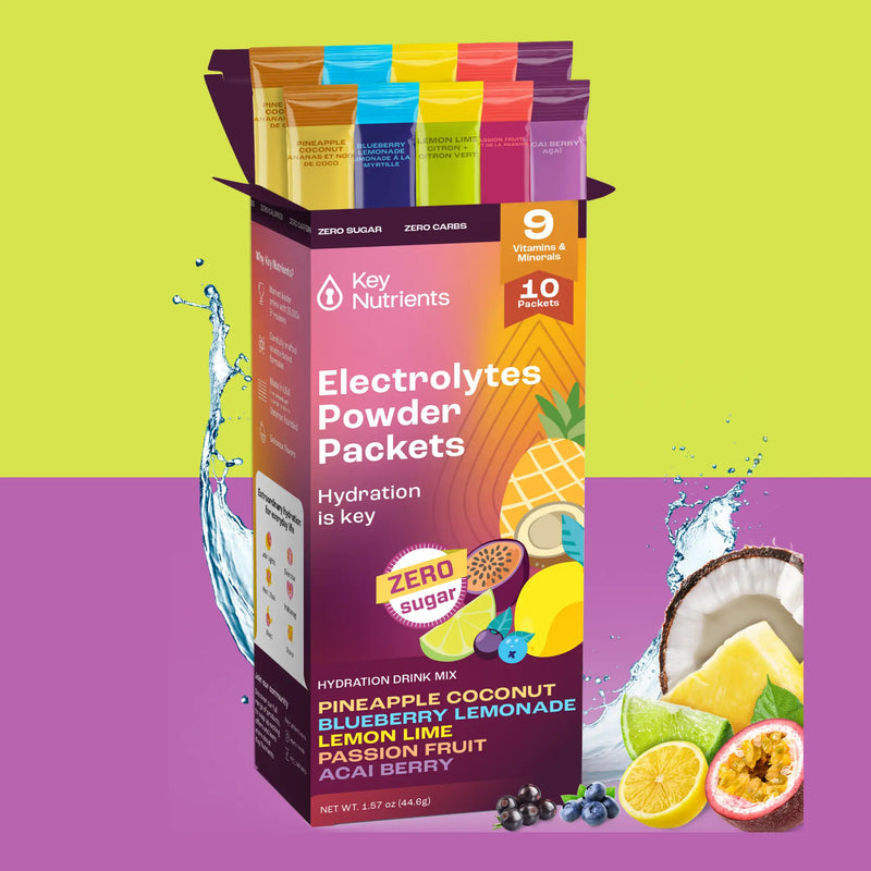 Load image into Gallery viewer, Key Nutrients - Electrolyte Recovery Plus Powder Travel Packets