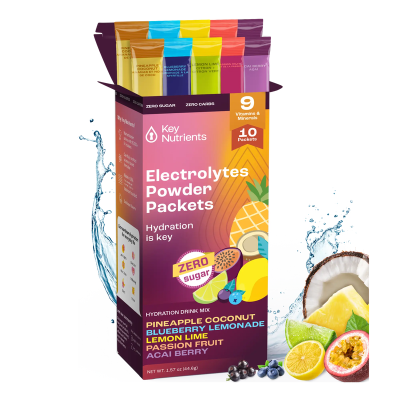 Load image into Gallery viewer, Key Nutrients - Electrolyte Recovery Plus Powder Travel Packets