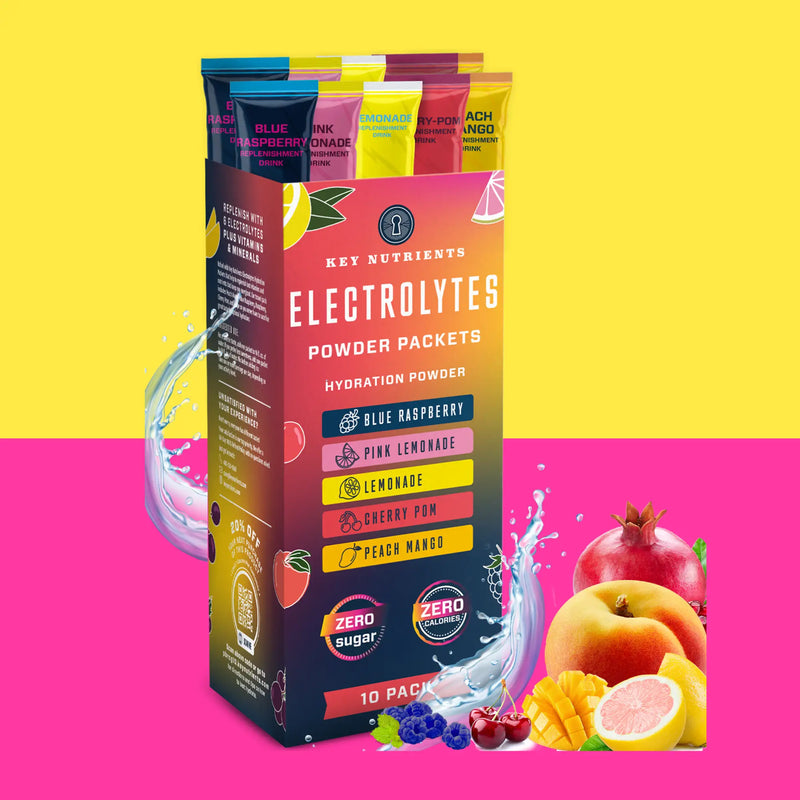 Load image into Gallery viewer, Key Nutrients - Electrolyte Recovery Plus Powder Travel Packets