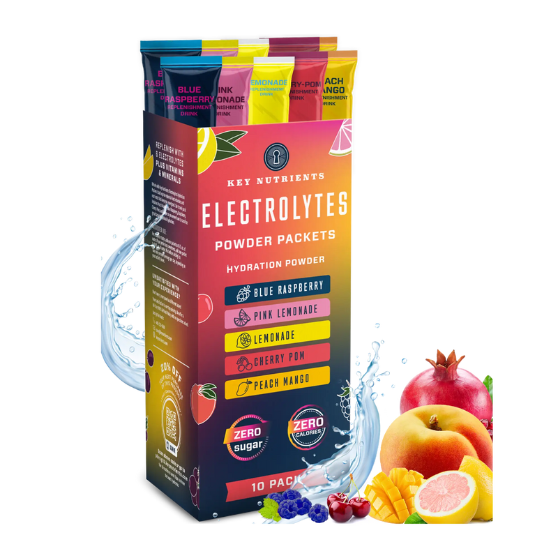 Load image into Gallery viewer, Key Nutrients - Electrolyte Recovery Plus Powder Travel Packets