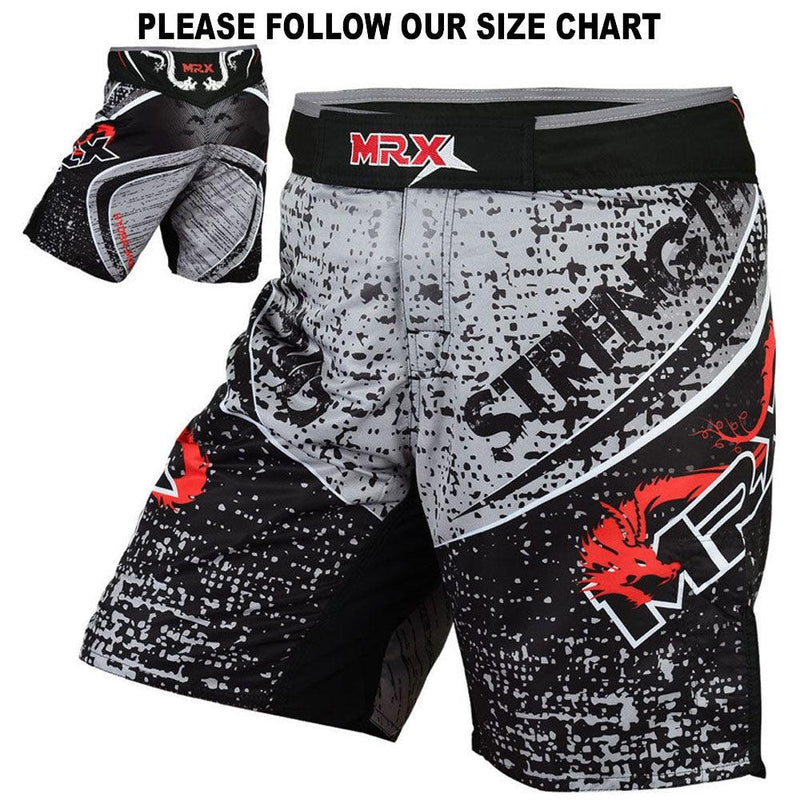 Load image into Gallery viewer, MRX - MMA Fighting Shorts Black Hydra-mma-shorts-1116