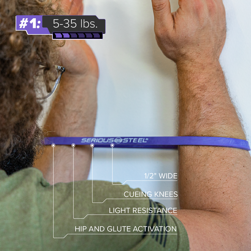 Load image into Gallery viewer, Serious Steel Fitness - 12" Short Bands