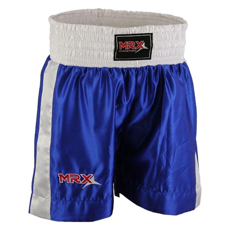 Load image into Gallery viewer, MRX - Mens Boxing Shorts Fighting Shorts Blue-white-1301