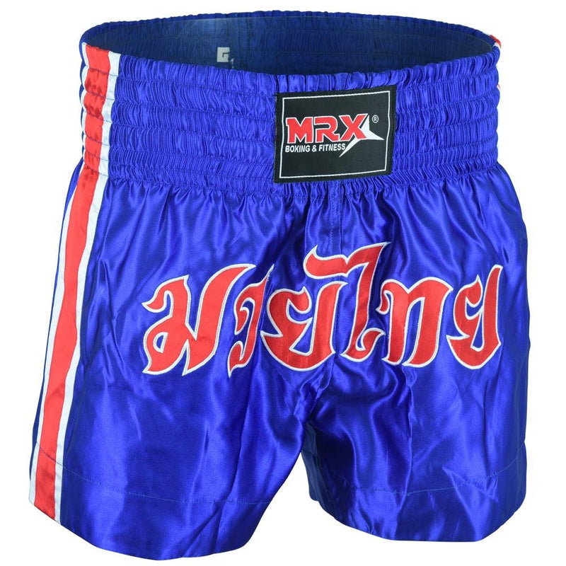 Load image into Gallery viewer, MRX - Mens Boxing Shorts Fighting Shorts Blue-red-white -1302