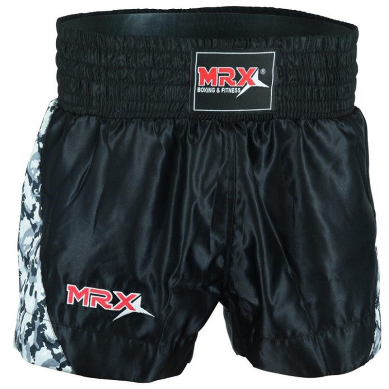 Load image into Gallery viewer, MRX - Mens Boxing Shorts Fighting Shorts Black - Grey -1306