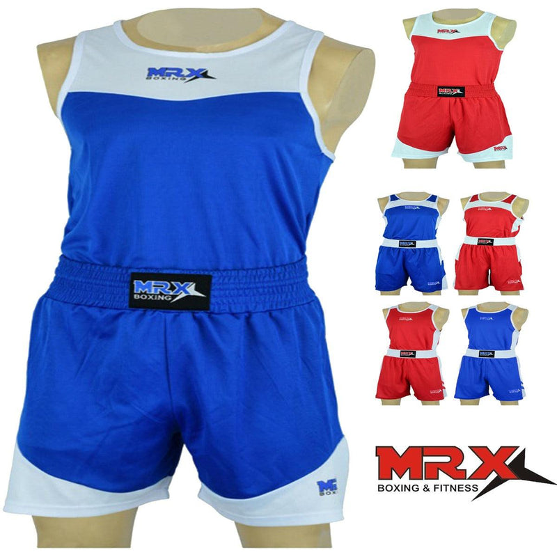 Load image into Gallery viewer, MRX - Men's Boxing Uniform Set for Training or Fighting Jersey & Shorts All Sizes