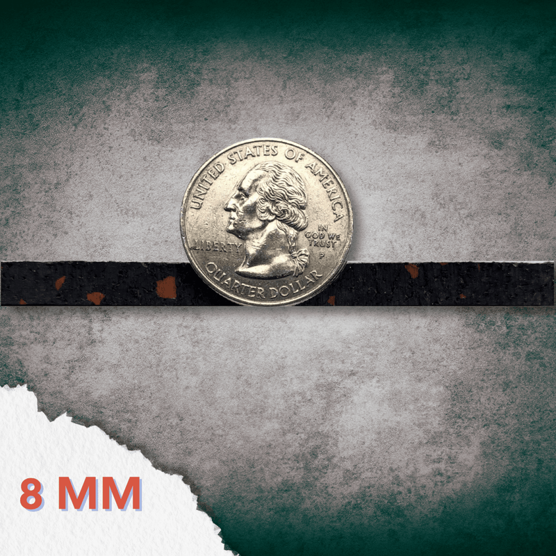 Load image into Gallery viewer, Living.Fit - Rubber Flooring Rolls - 8mm Thickness, 15 foot Length - Ships Same Day - view 3