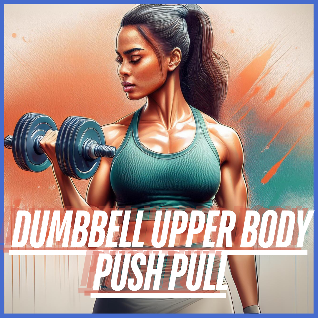 Push pull dumbbell routine best sale