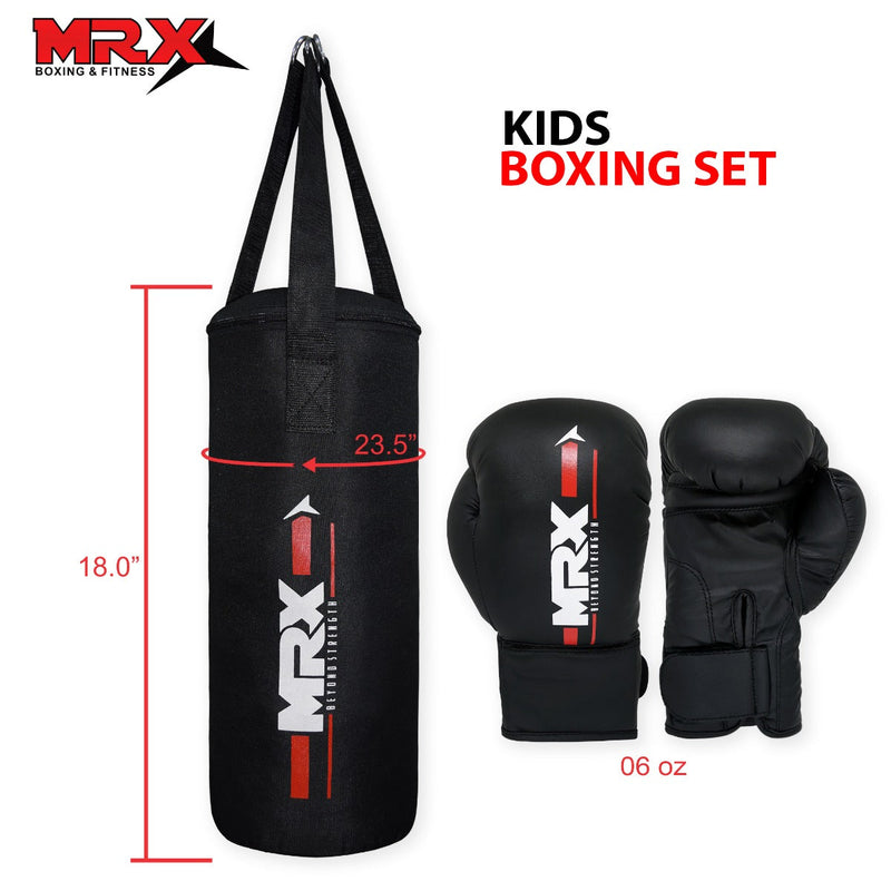 Load image into Gallery viewer, MRX - Kids Boxing Gloves 6 Oz With Filled Punching Bag Boy Girls Gift