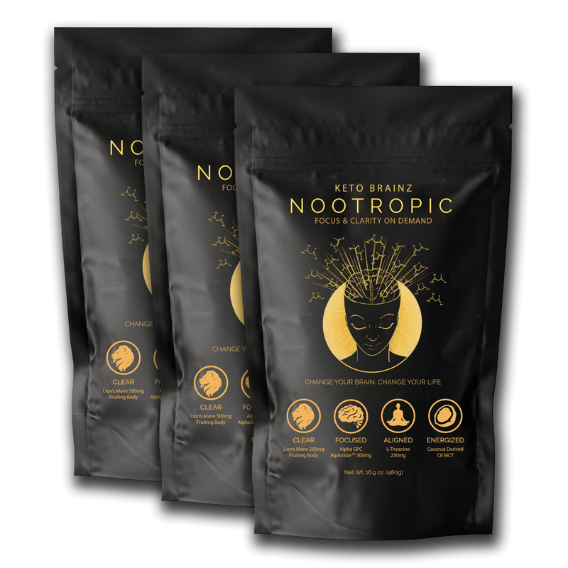 Load image into Gallery viewer, Keto Brainz Nootropics - Keto Brainz 3-Pack