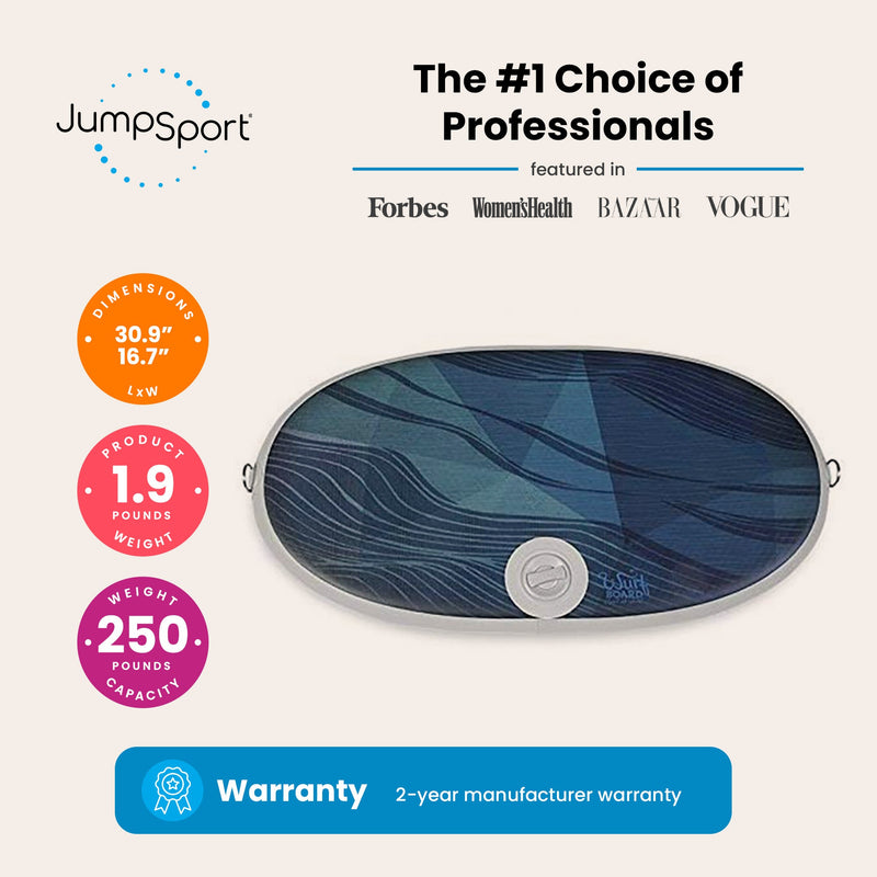 Load image into Gallery viewer, JumpSport Wurf Board Office Standing Desk Anti-Fatigue Mat, Maui Ocean Blue