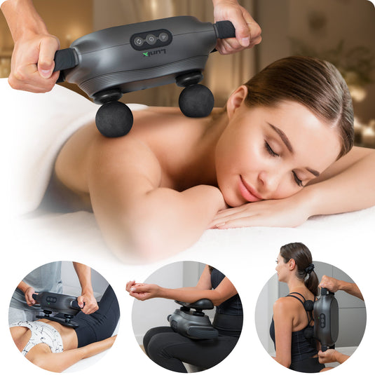 Lunix - LX26 DEEP TISSUE 2-HEAD MASSAGER