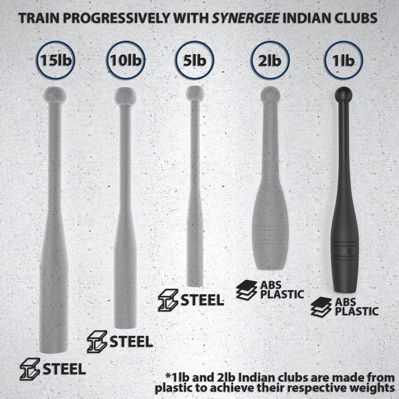 Load image into Gallery viewer, Synergee - Synergee Indian Clubs