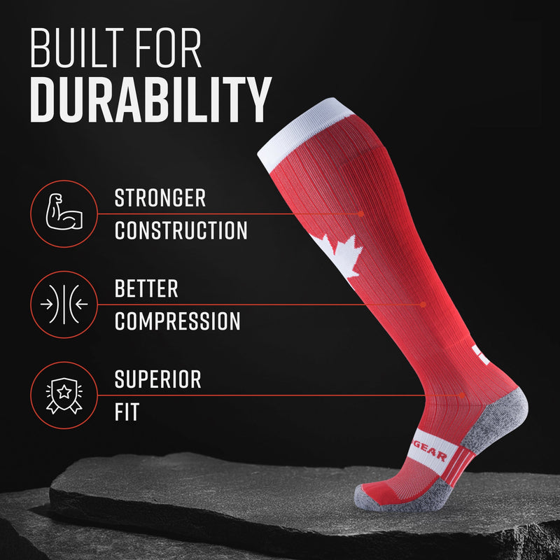 Load image into Gallery viewer, MudGear - Tall Compression Socks (Canada)