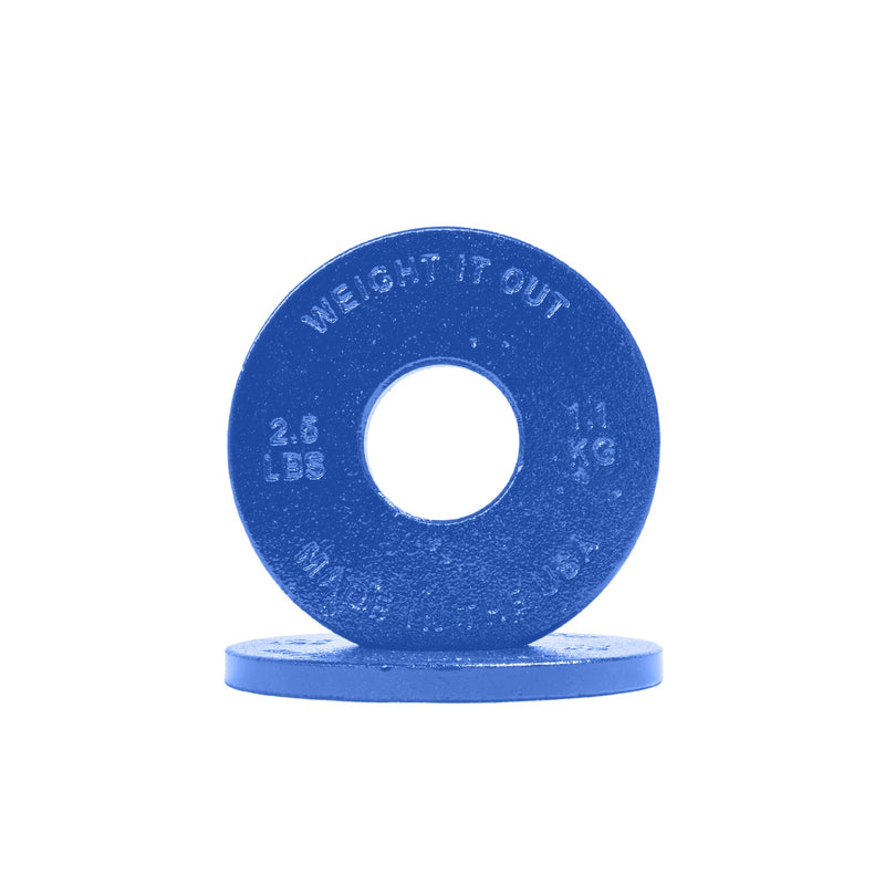 Load image into Gallery viewer, Weight It Out - Cast Iron Machined Weight Plate Pairs