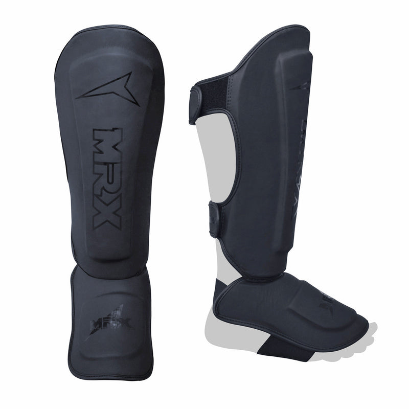 Load image into Gallery viewer, MRX - BOXING & FITNESS Shin Guards Pads for Boxing MMA Muay Thai Kickboxing Training Workout Extra Padding Protective Gear Men Women