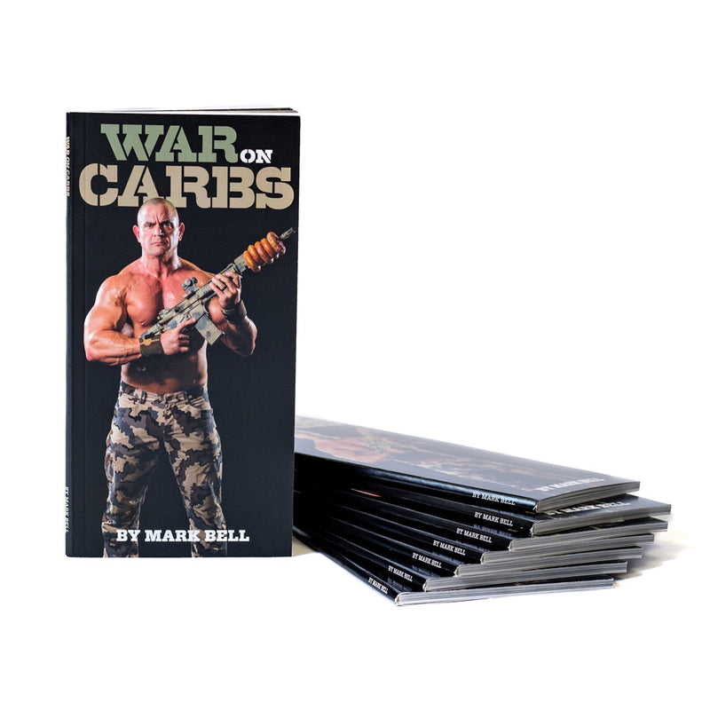 Load image into Gallery viewer, Mark Bell Sling Shot- War On Carbs Book