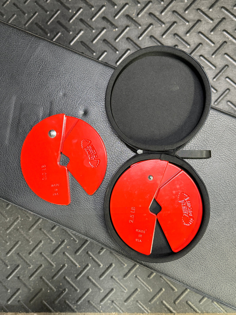 Load image into Gallery viewer, Micro Gainz - Hard Shell Case for 2.5LB Dumbbell Plates